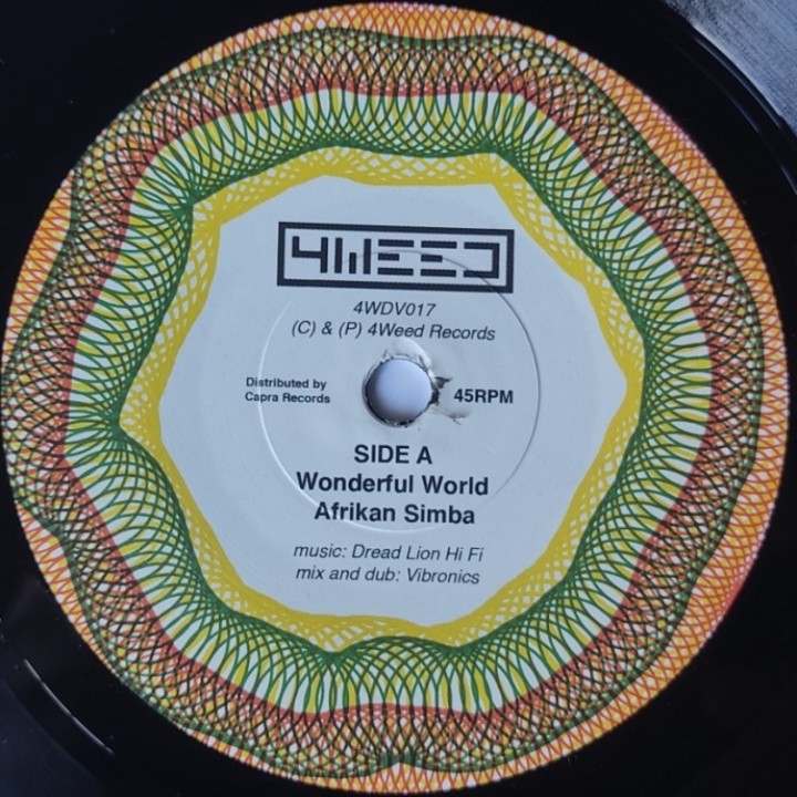 Afrikan Simba - Wonderful World 7"