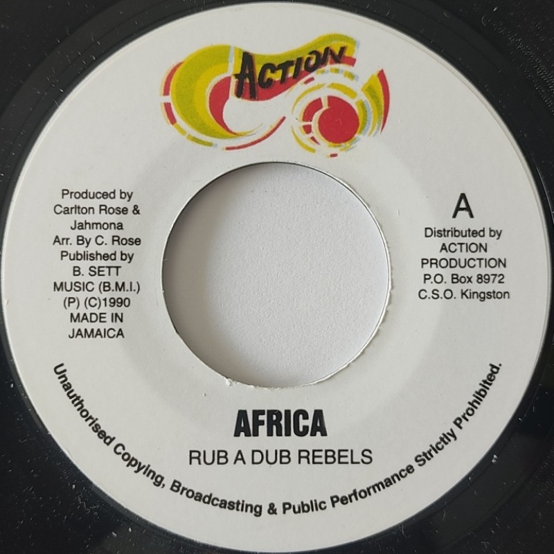 Rub A Dub Rebels – Africa 7"