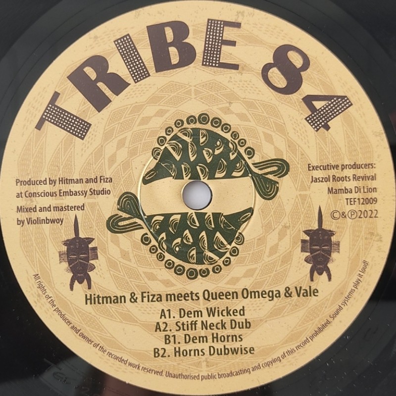 Hitman & Fiza meets Queen Omega & Vale - Dem Wicked 12"