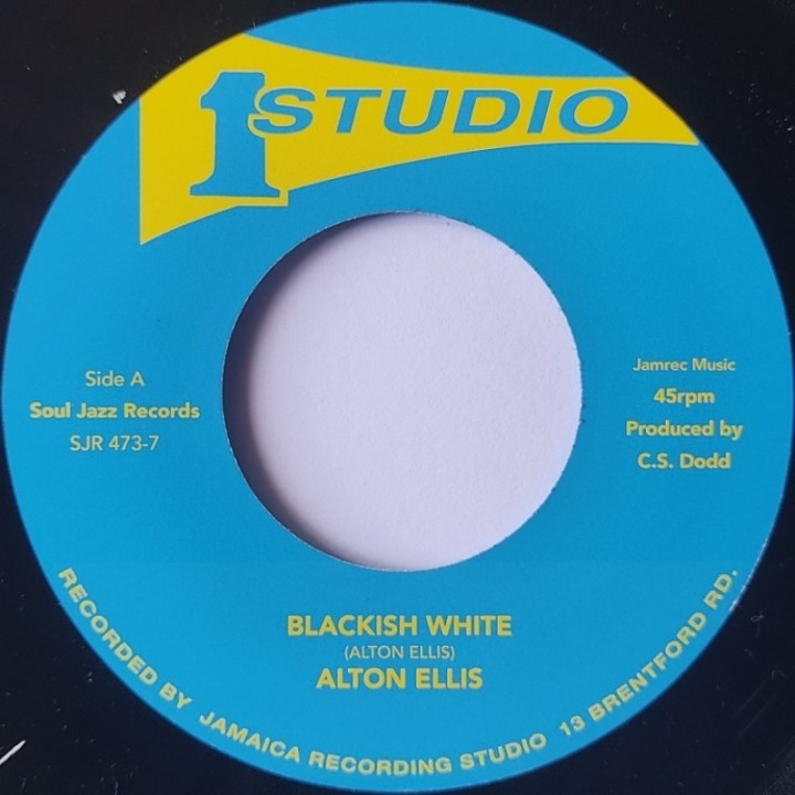Alton Ellis - Blackish White 7"