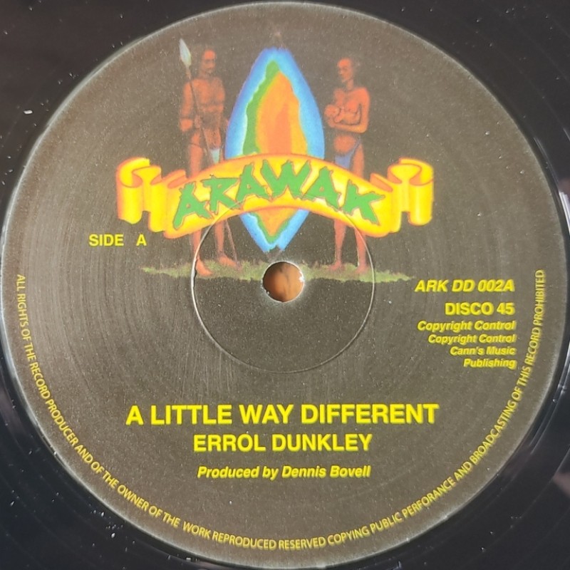 Errol Dunkley - A Little Way Different 12"