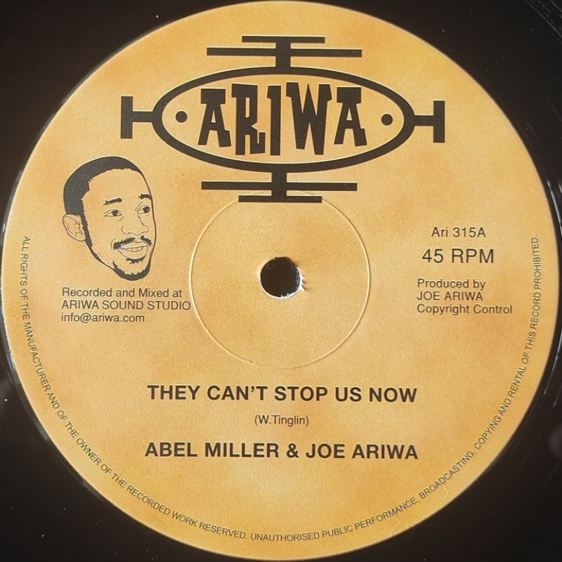 Abel Miller & Joe Ariwa - They Can't Stop Us Now 12"