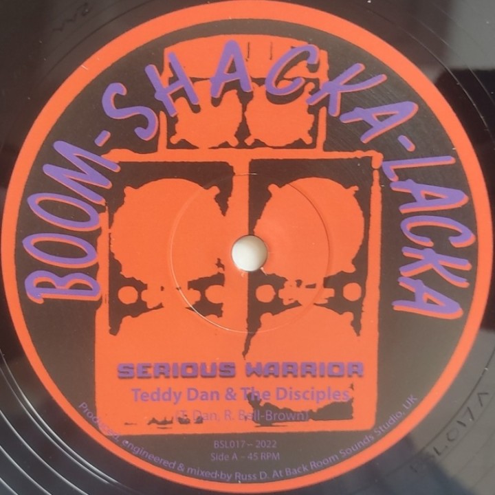 Teddy Dan & The Disciples - Serious Warrior 10"