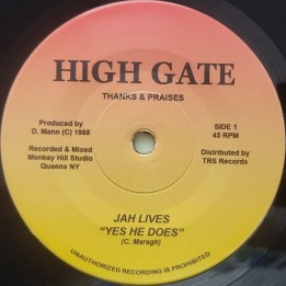 Thanks & Praises - Jah Live "Yes He Does" 7"