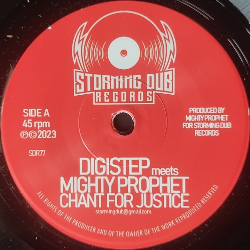 Digistep Meets Mighty Prophet - Chant For Justice 7"