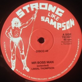 Linval Thompson - Mr Boss Man 12"