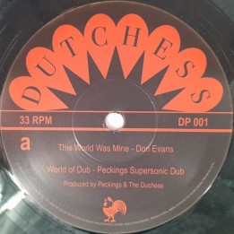 Don Evans – This World Was Mine 7"