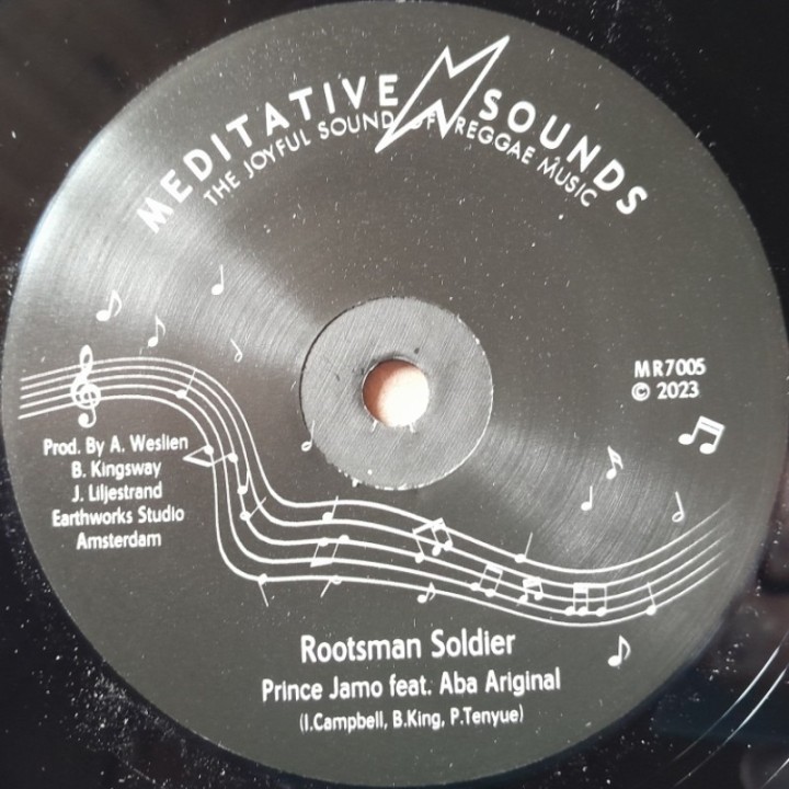 Prince Jamo feat. Aba Ariginal - Rootsman Soldier 7"
