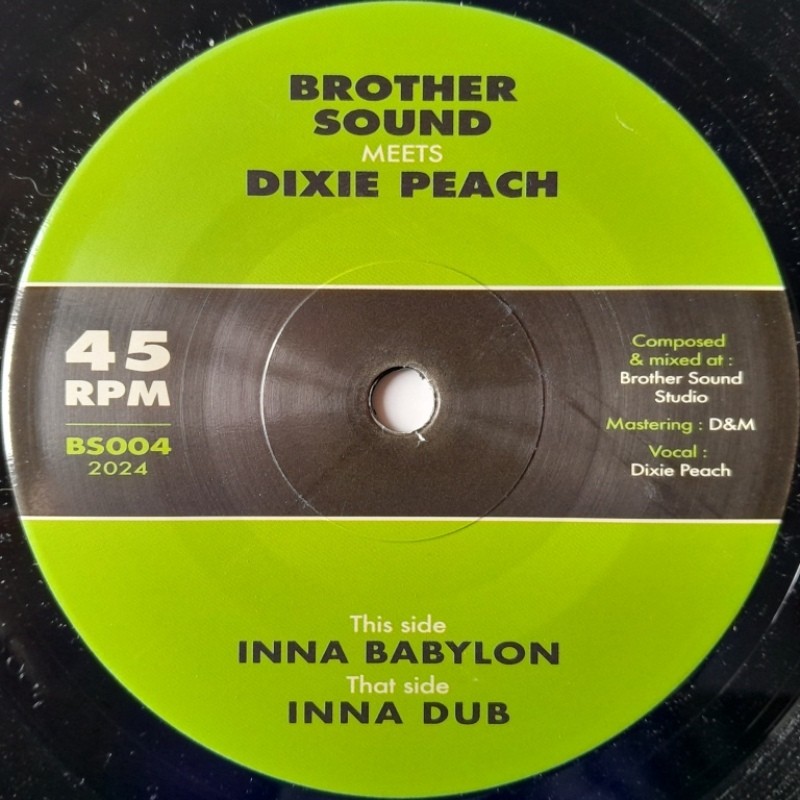 Dixie Peach - Inna Babylon 7"