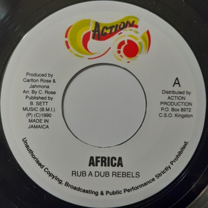 Gregory Isaacs - Beautiful Africa 7"