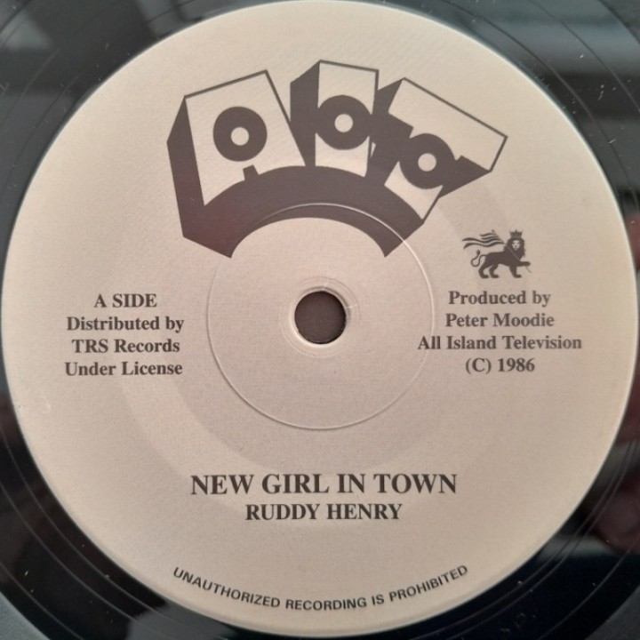 Ruddy Henry - New Girl In Town 7"