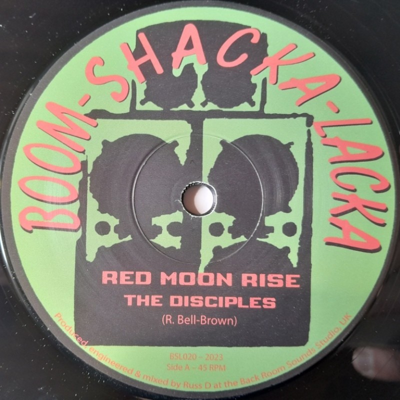 The Disciples - Red Moon Rise / Sticksman Skank 12"
