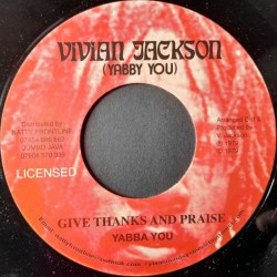 Yabby You - Give Thanks & Praise 7"