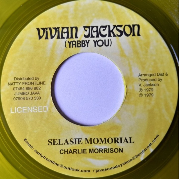 Charlie Morrison - Selasie Memorial 7"