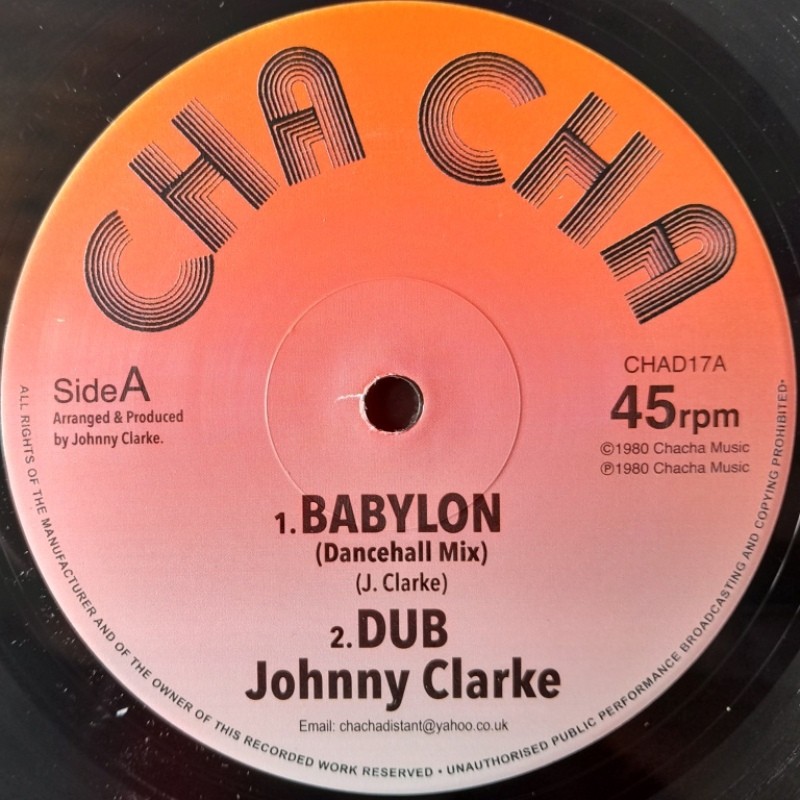 Johnny Clarke - Babylon / Earth And Stone - False Ruler 12"