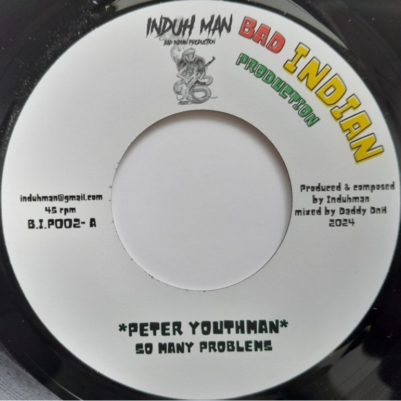 Peter Youthman - So Many Problems 7"