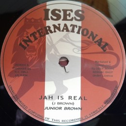 Junior Brown - Jah Is Real 12"