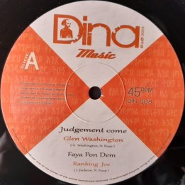 Glen Washington - Judgement Come 12"