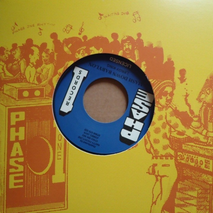 Leroy King - Mash Down Babylon 7"