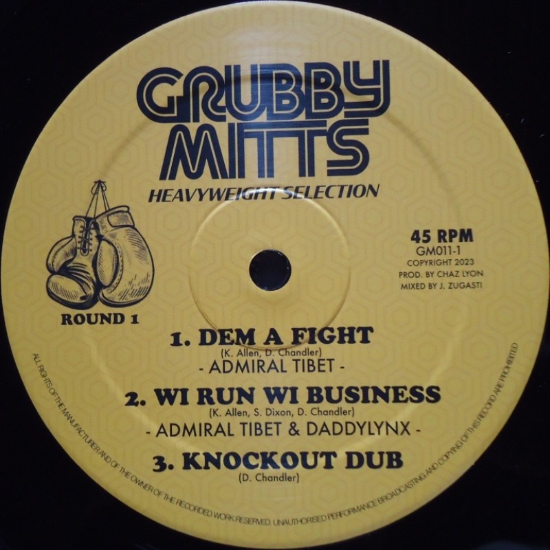 Admiral Tibet - Dem a Fight / Robert Lee 12"