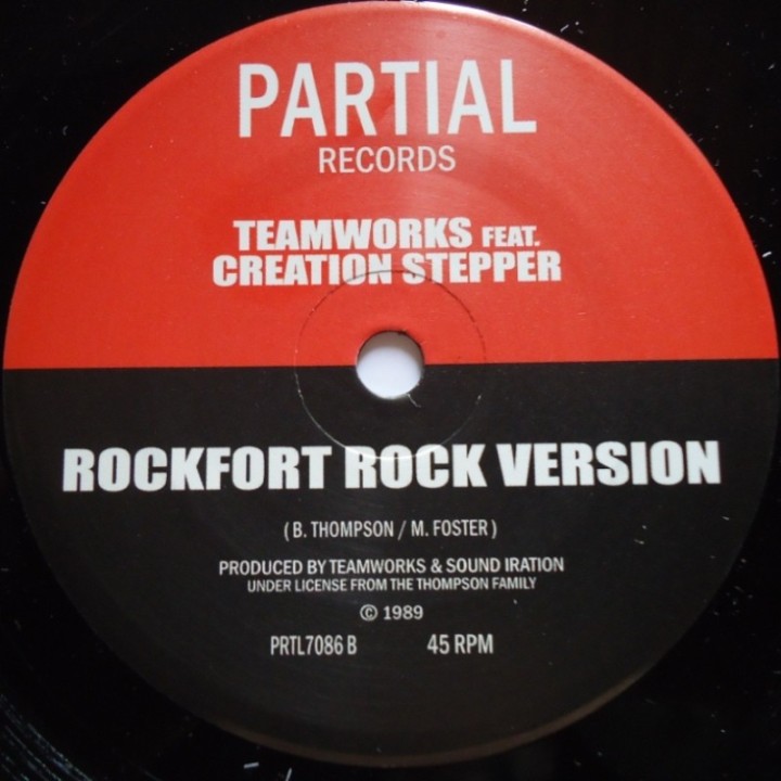 Teamworks ft. Creation Stepper - Rockfort Rock 7"