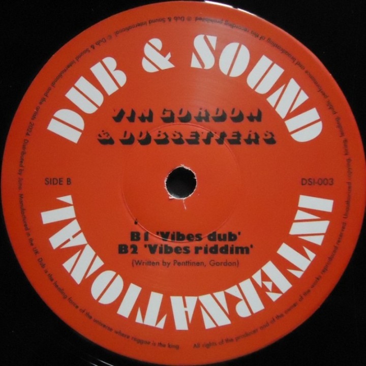 Vin Gordon & Dubsetters - Digging The Vibes 12"