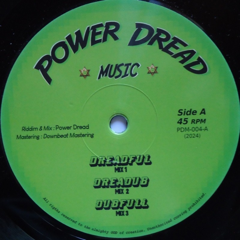 Power Dread - Dreadful / Goliath 12"