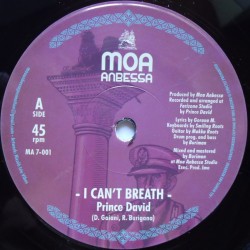 Prince David - I Can't Breath 7"