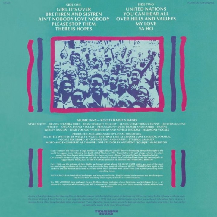 The Viceroys - Brethren And Sistren LP