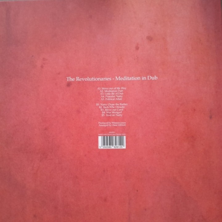 The Revolutionaries - Meditation In Dub LP