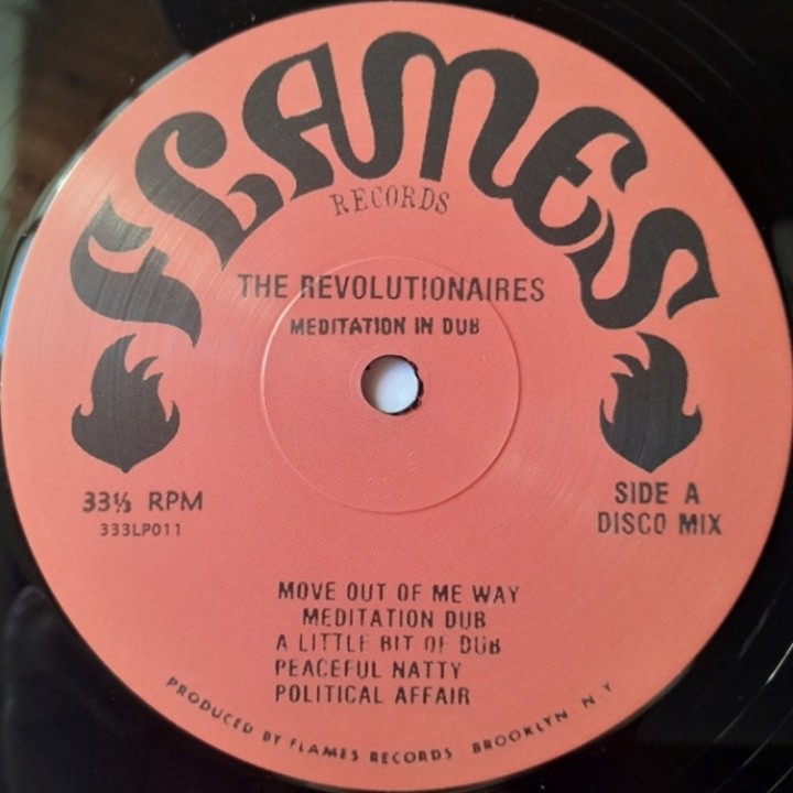The Revolutionaries - Meditation In Dub LP