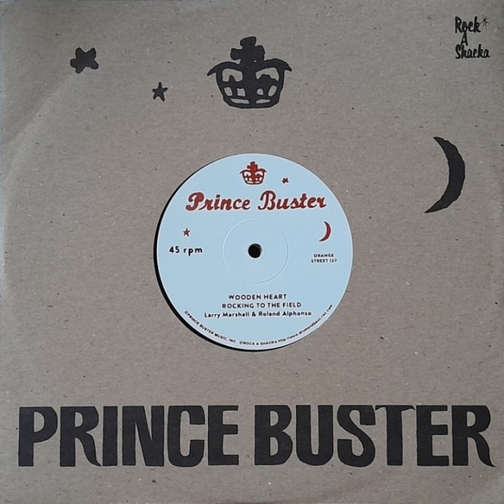 Larry Marshall & Roland Alphonso - Wooden Heart 10"