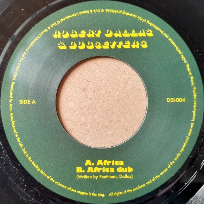 Robert Dallas & Dubsetters - Africa 7"