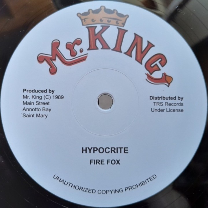 Fire Fox - Nuff A Dem Nuh See What A Gwan / Hypocrites 12"