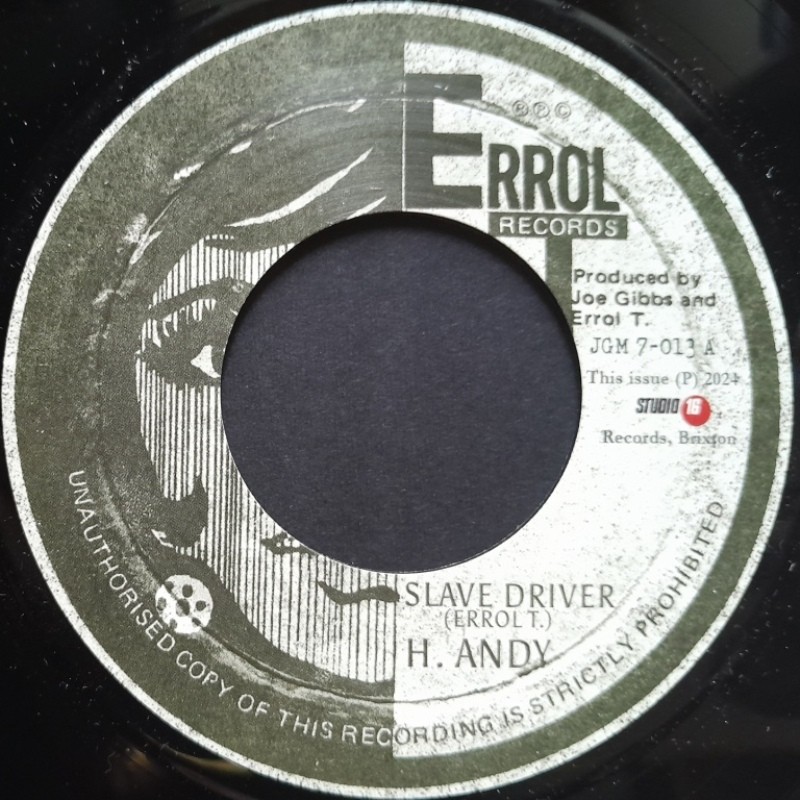 Horace Andy - Slave Driver 7"