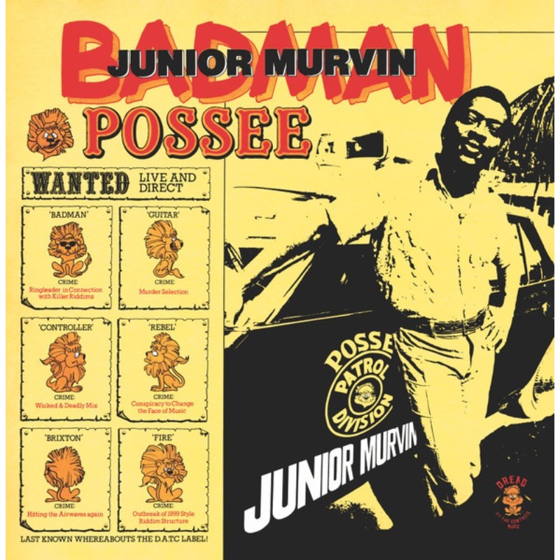 Junior Murvin - Bad Man Possee LP