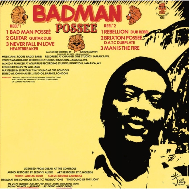 Junior Murvin - Bad Man Possee LP