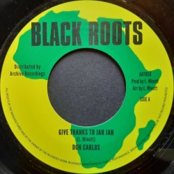 Don Carlos - Give Thanks To Jah Jah 7"