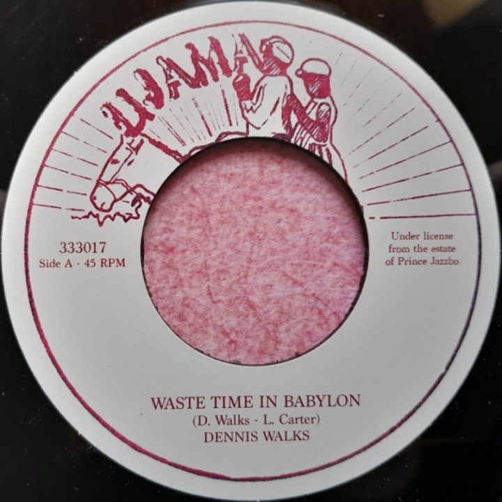 Dennis Walks - Waste Time In Babylon 7"