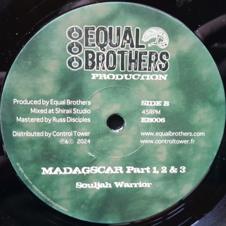 Souljah Warrior - The Pleasant / Madagascar 12"