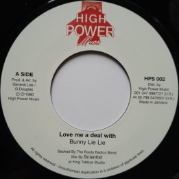 Bunny Lie Lie - Love Me A Deal With 7"