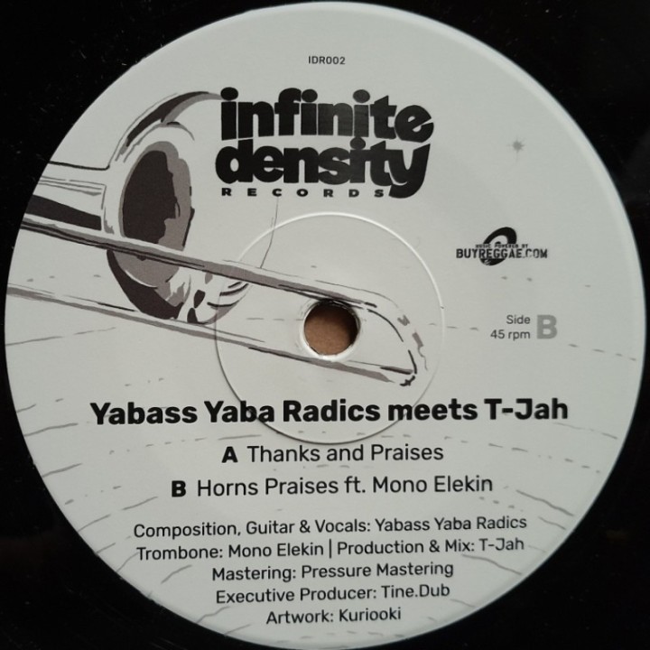 Yabass Yaba Radics meets T-Jah - Thanks And Praises 7"