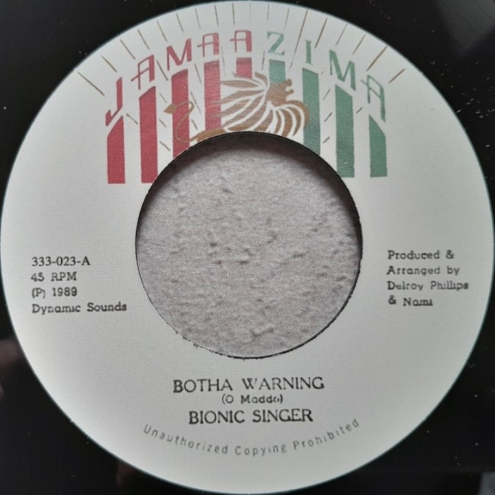 Bionic Singer - Botha Warning 7"