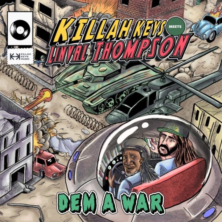 Killah Keys Feat. Linval Thompson - Dem A War 7"