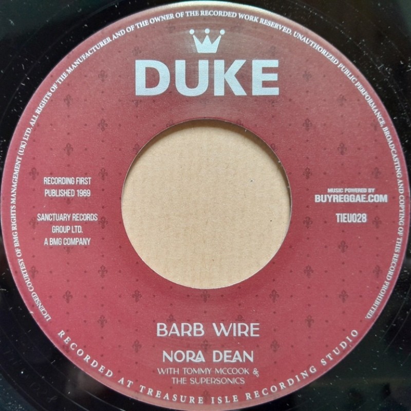 Nora Dean – Barb Wire / Winston Wright - Mesh Wire 7"