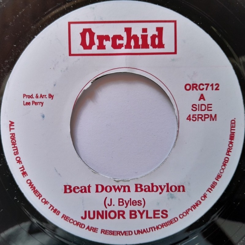 Junior Byles - Beat Down Babylon 7"