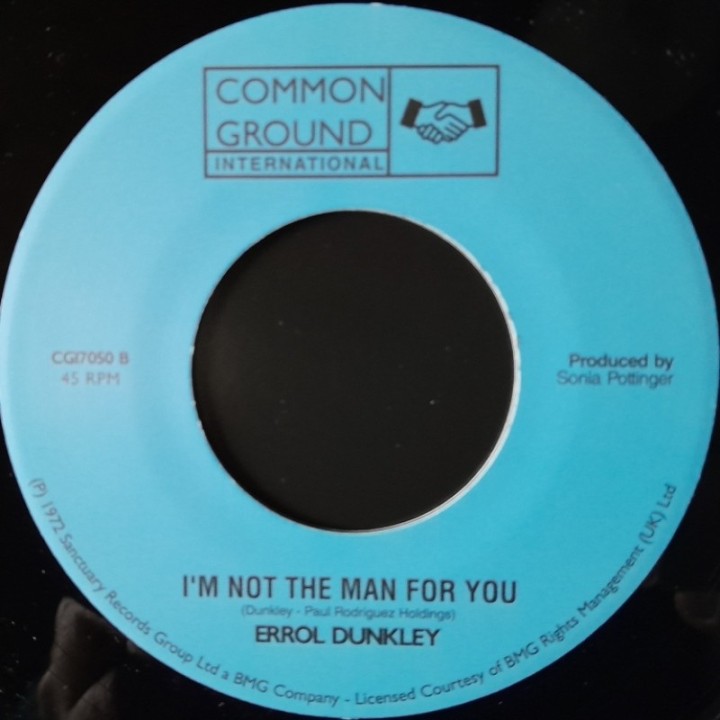 Errol Dunkley - A Little Way Different 7"