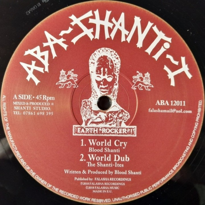 Blood Shanti & The Shanti-Ites - World Cry 12"