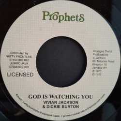 Vivian Jackson & Dick Burton - God Is Watching You 7"