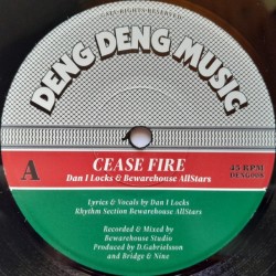 Dan I Locks - Cease Fire 7"